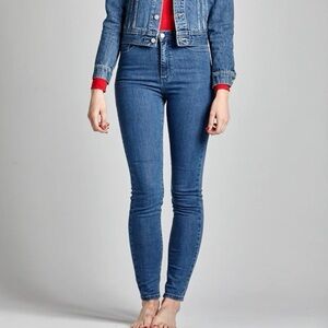 L'ecole Des Femmes Skinny Jeans Cotton Spandex
